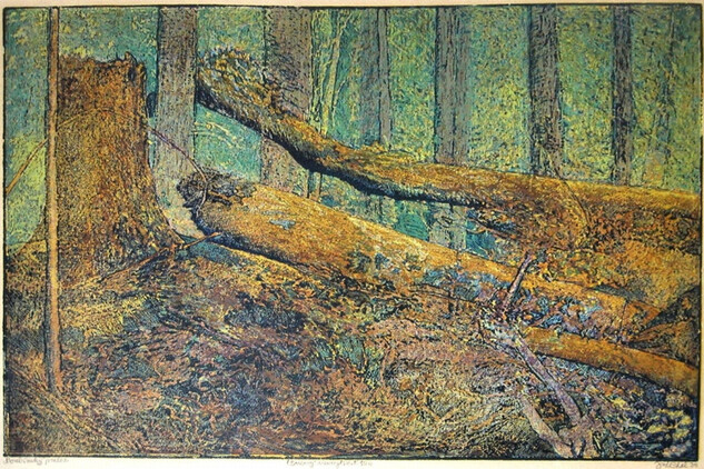 Josef Váchal: Šumava umírající a romantická | © Uměleckoprůmyslové museum v Praze